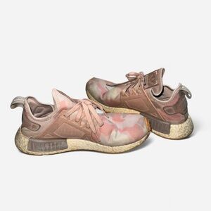 Adidas NMD R1 Pink Camo Boost Sneakers | Women’s 9.5 | Streetwear Athleisure